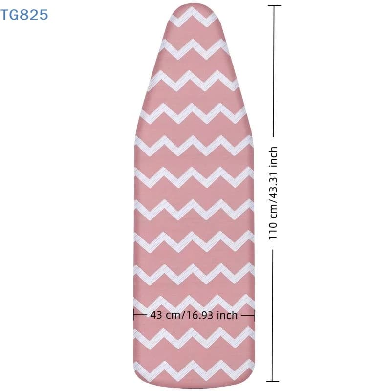 【AN】Durable Ironing Board Cloth Heavy Heat Resistant Thickened Ironing Board Cover Pad Universal Laundry Supplies Printed Padded