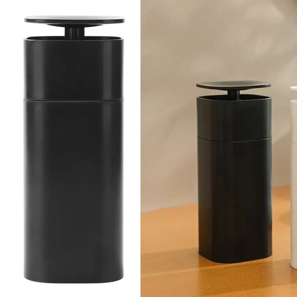 Dispenser in Plastica Resistente, Bottiglia Ricaricabile Antigoccia con Pompa a Pressione per Sapone, per Casa e Bagno