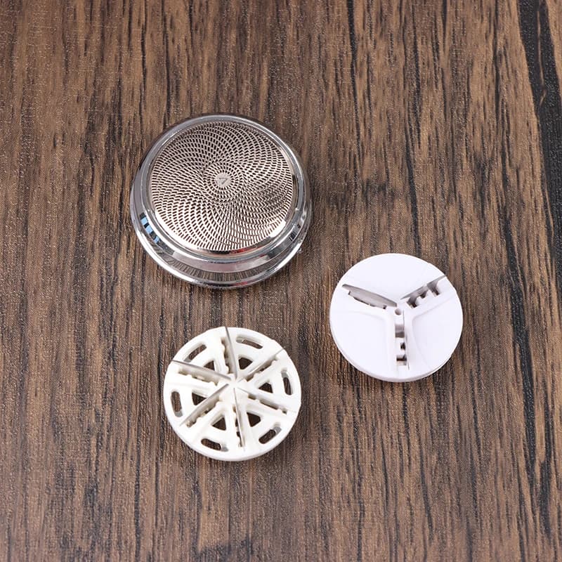 Durable mini portable electric shaver head spare blade waterproof trimmer net 3/6 leaves accessories for beard machines
