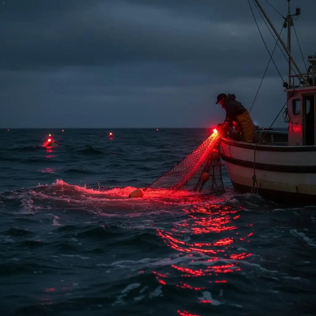 Luce di Segnalazione LED per Navigazione Marina, Impermeabile, Lampada per Reti da Pesca, Luce Subacquea per Pesca Notturna, Segnalazione per Barche e Boe