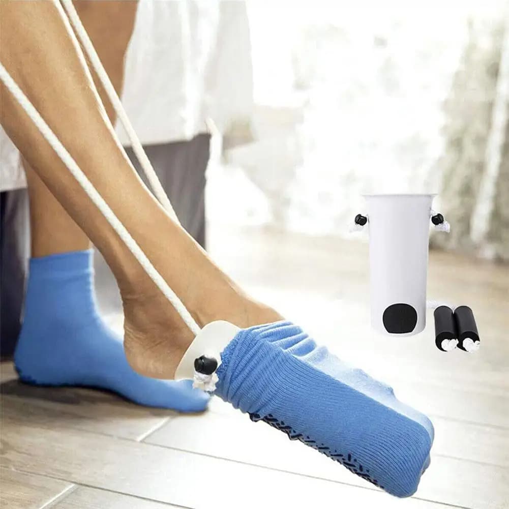 Help kit for socks help for socks no bending pregnancy and lesions living tool socks suitable easy way to wear socks assistance to the elderly