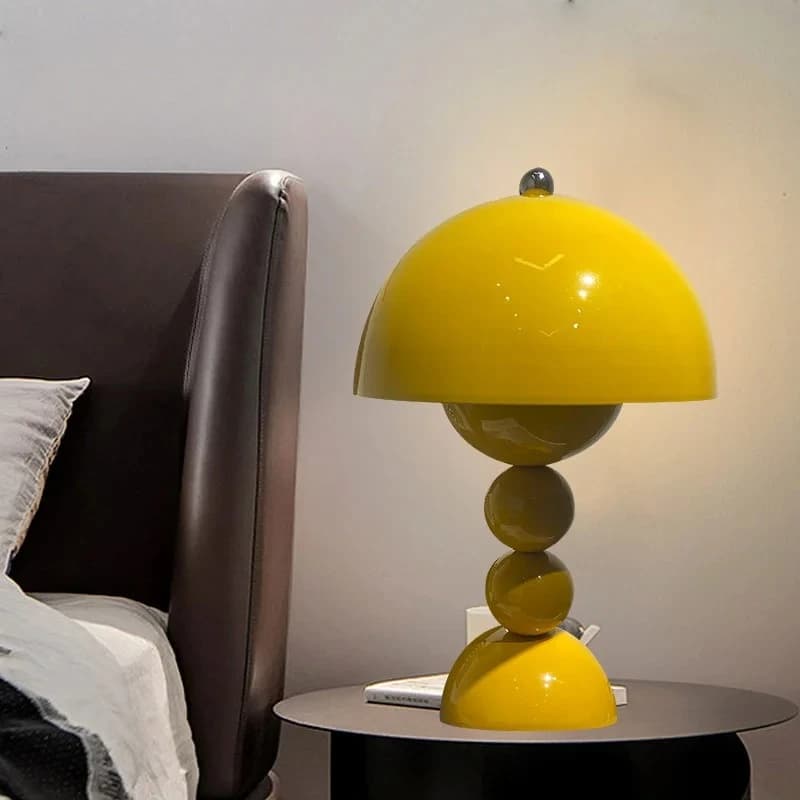 Lampada da tavolo nordica a LED con fiori Luce notturna dimmerabile USB per camera da letto Comodino Scrivania Illuminazione Decorazione del soggiorno di casa