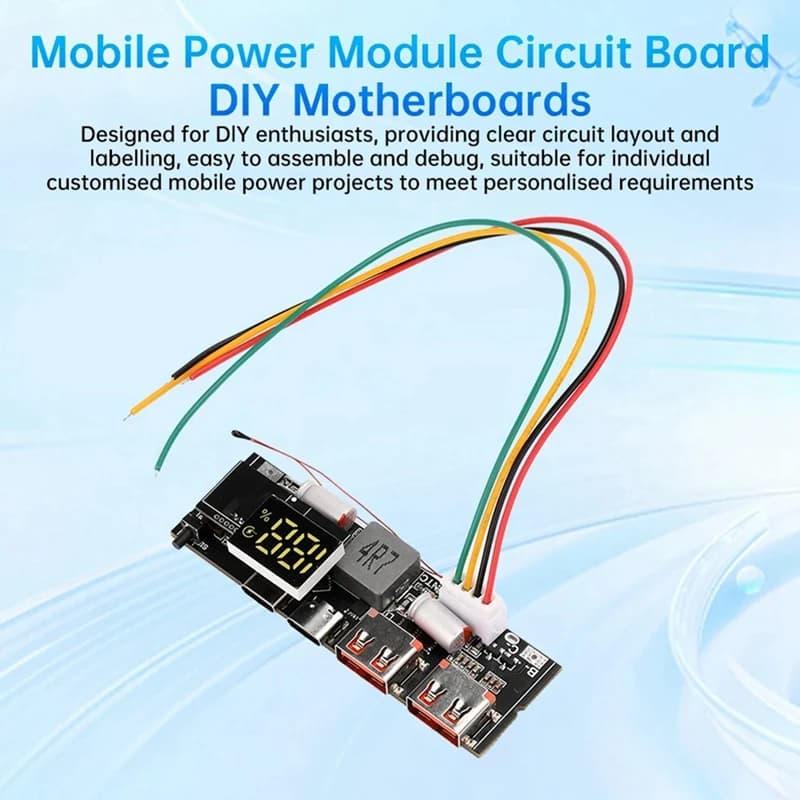 X64A_100W Modulo di alimentazione mobile bidirezionale a ricarica rapida PD QC SCP VOOC 5S