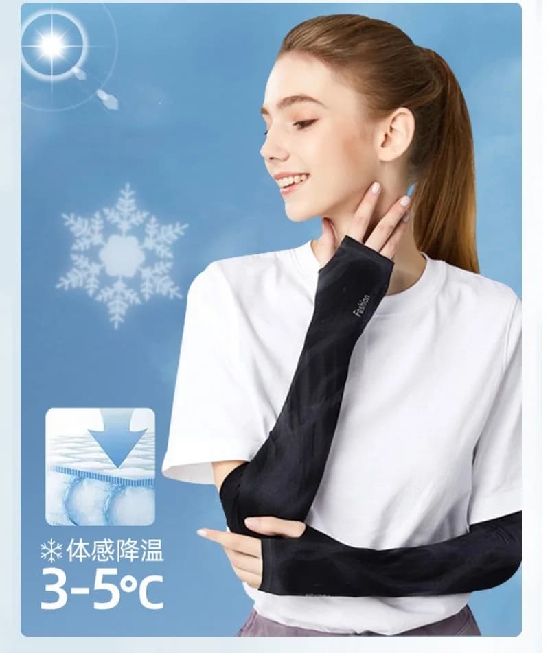 Summer Sport and Cycling Gloves, Solar Protection, Protective Sleeves