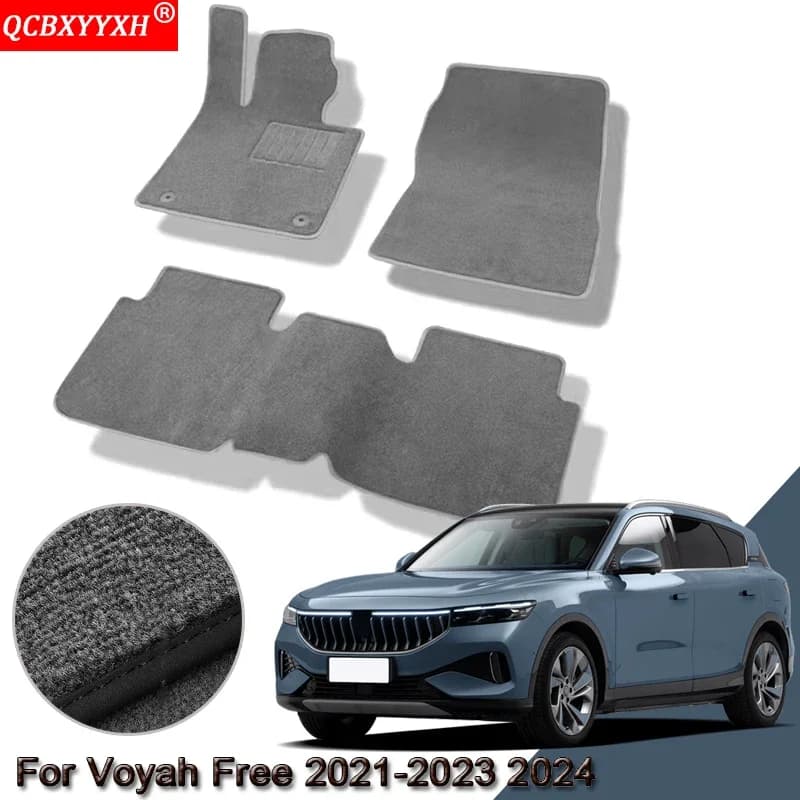 Custom Car Mats for Voyah Free 2021-2023 2024 Waterproof Non-slip Mats Internal Protection Mats Accessories