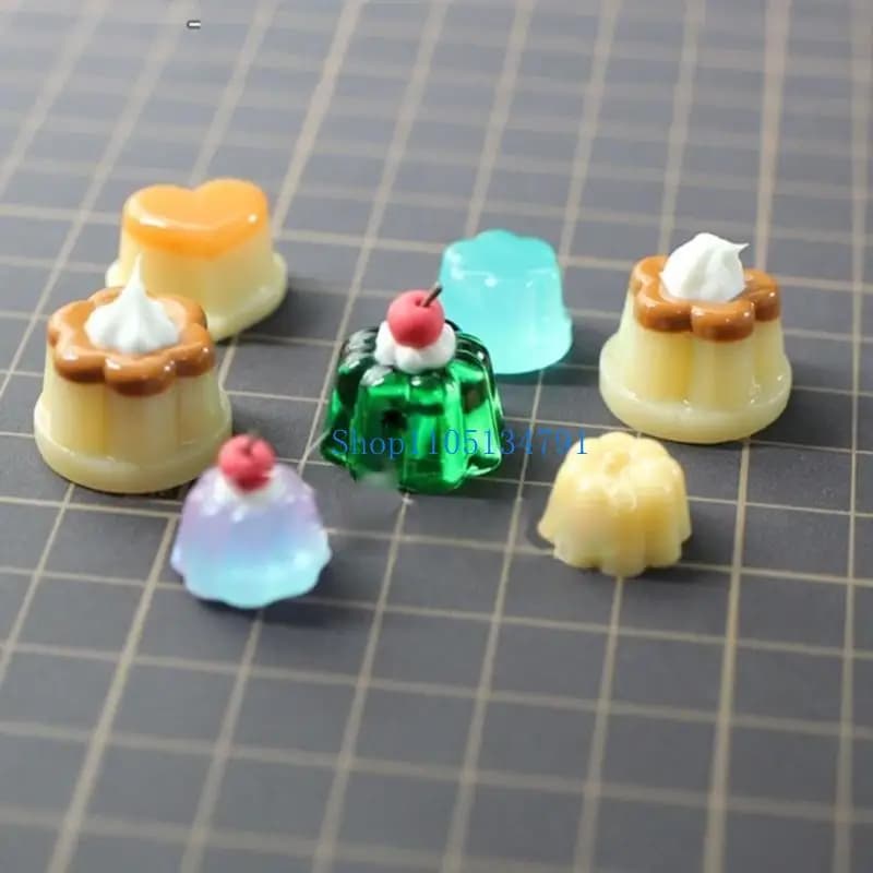 98 2xMini tazza Stampo per caramelle cioccolato Stampi da forno in silicone Gelatine fai da te Torte per budino