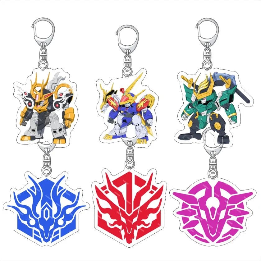 Mashin Souzouden Wataru Ryujinmaru Kakeru Amabe Offline Acrylic Cartoon Figure Display Keychain Pendant Accessories Key Ring
