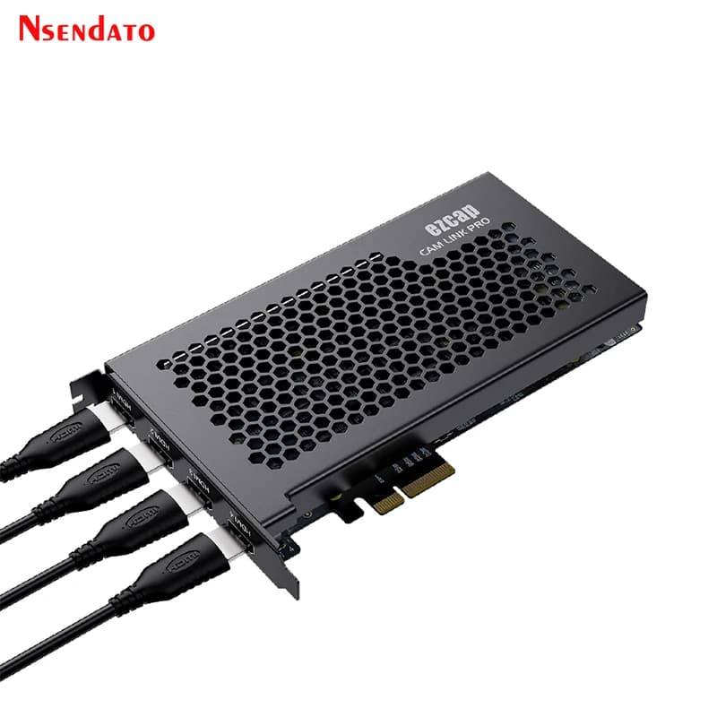 Scheda di acquisizione video Ezcap335 PCI-E 4 canali HDMI per streaming live multicamera, videocamere DSLR, action camera e laptop