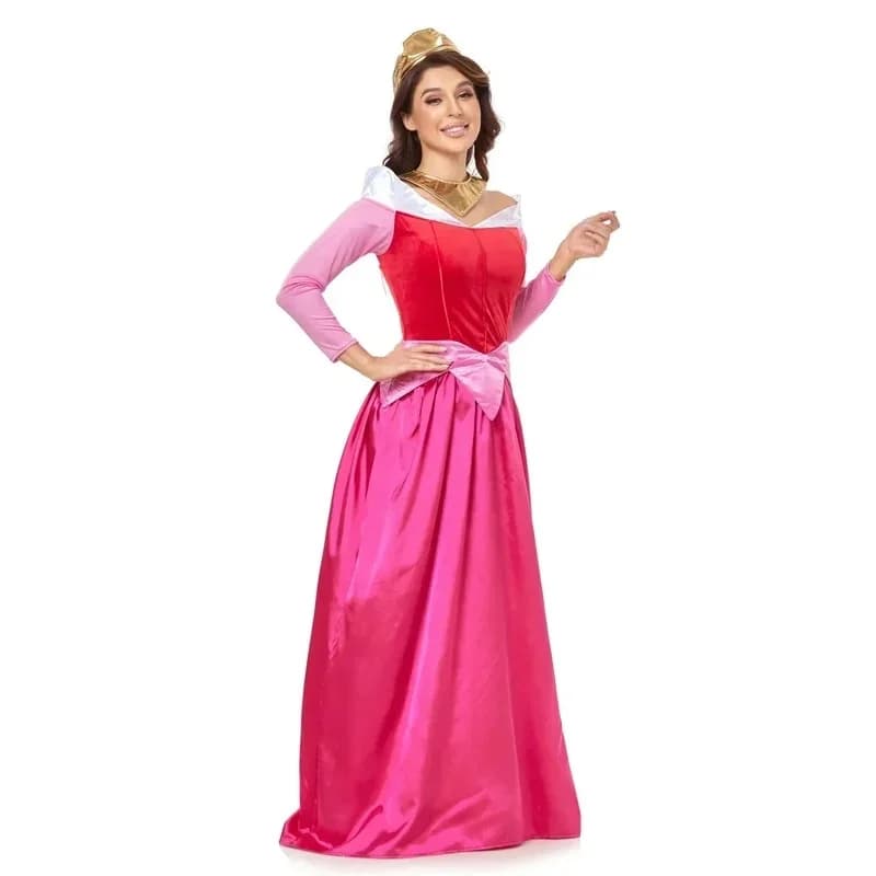 Premium Outfit Anime Sleeping Beauty Cosplay Aurora Princess Stage Costume