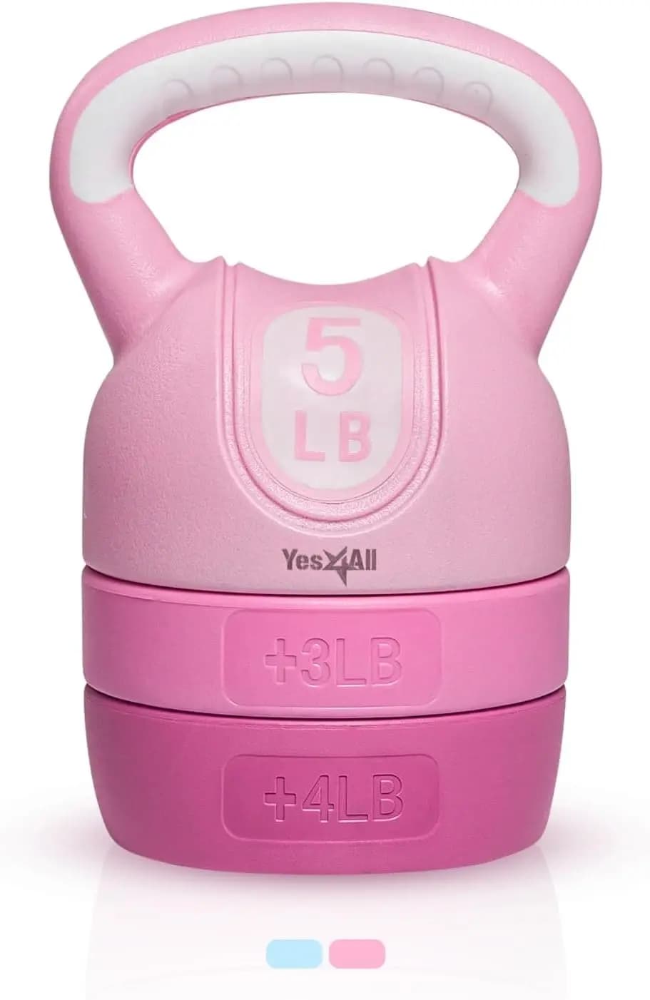 Set di Kettlebell Regolabili per Allenamento di Forza - Pesi Versatili per Esercizi a Casa