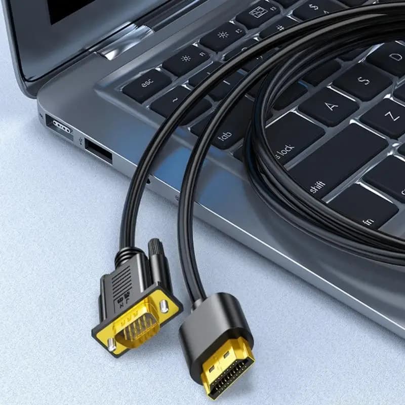 Cavo adattatori multiuso M5TD da HDTV a VGA Uscita 1080P/60Hz per monitor del lettore computer Costruzione anti-interferenze