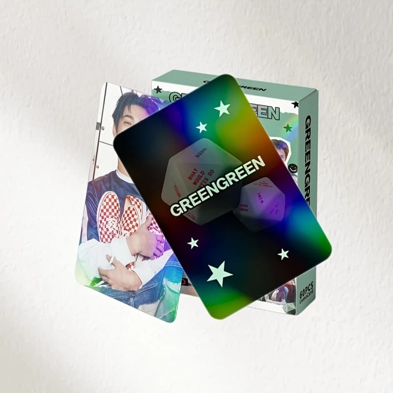60New album set of double-sided photo cards and postcards!This photo card set is suitable for scrapbooking、Photo wall and party
