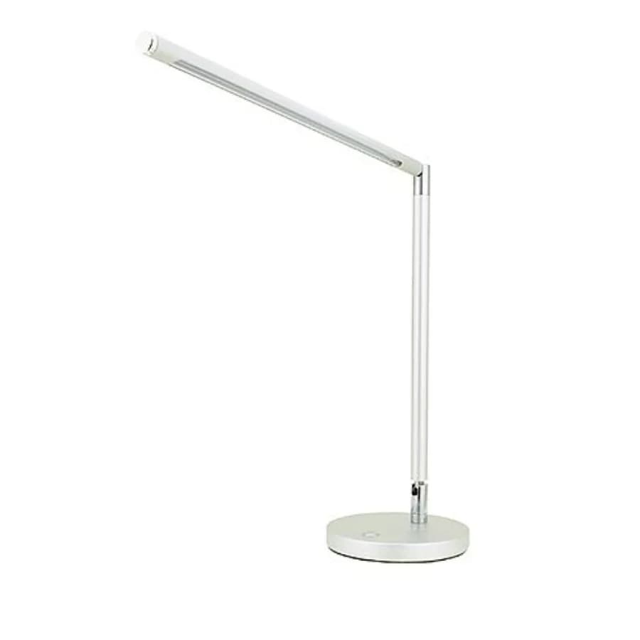 Elegant 3-Level Dimmable Touch Switch Folding LED Desk Lamp 7-Watt, 2404WH