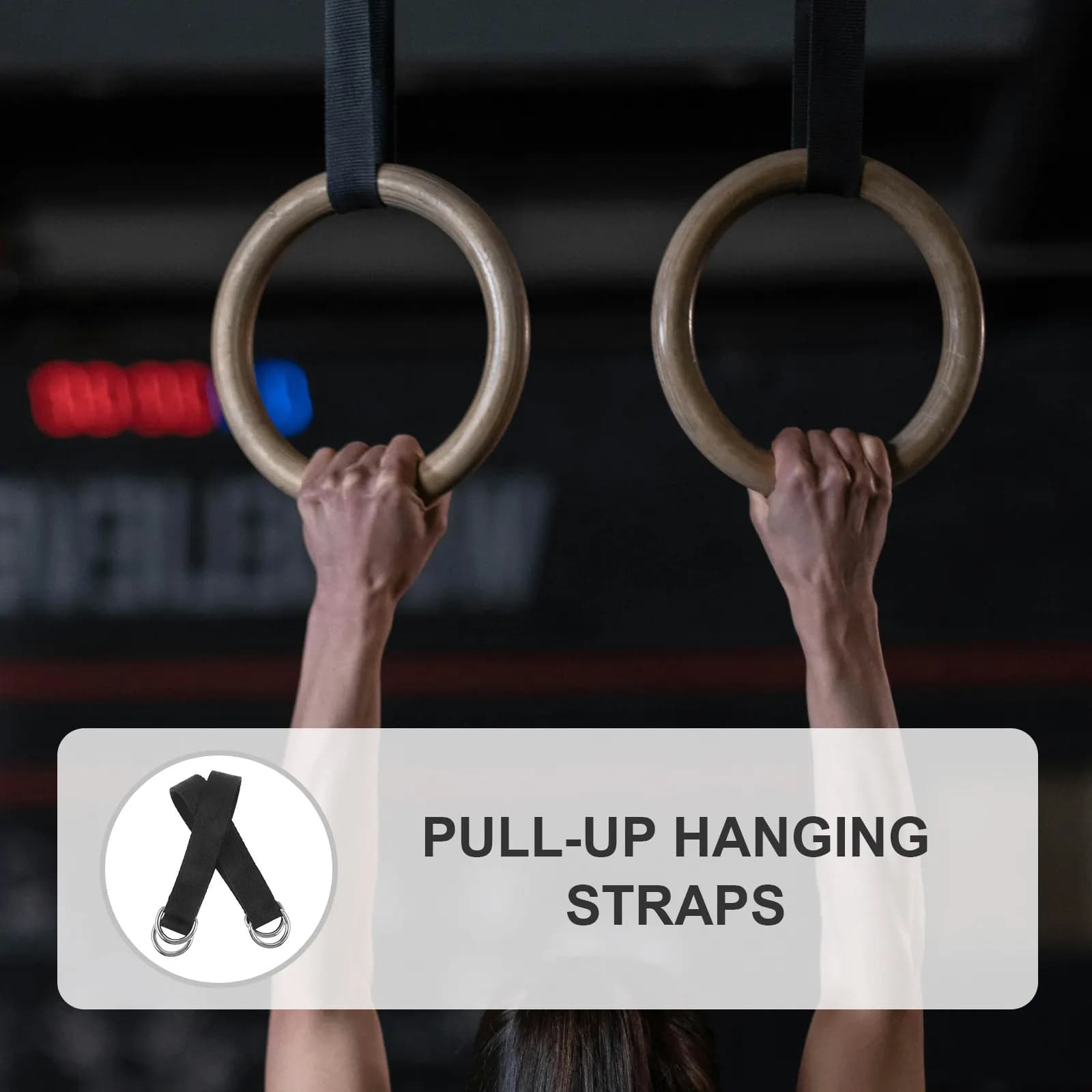 Set di 6 Fasce di Assistenza per Trazioni, Cinghie Professionali per Allenamento con Pesi, Bodybuilding, Barra per Trazioni, Cintura Ausiliaria per Palestra