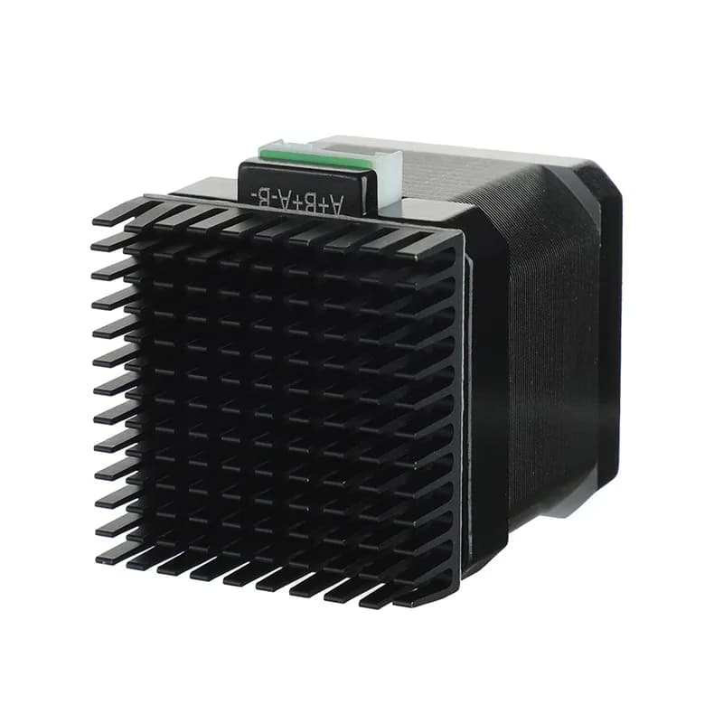 3D Printer Accessories 42 Stepper Motor Heat Sink Aluminum Heat Sink With Heat Conducting Sticker 40 * 40 * 11
