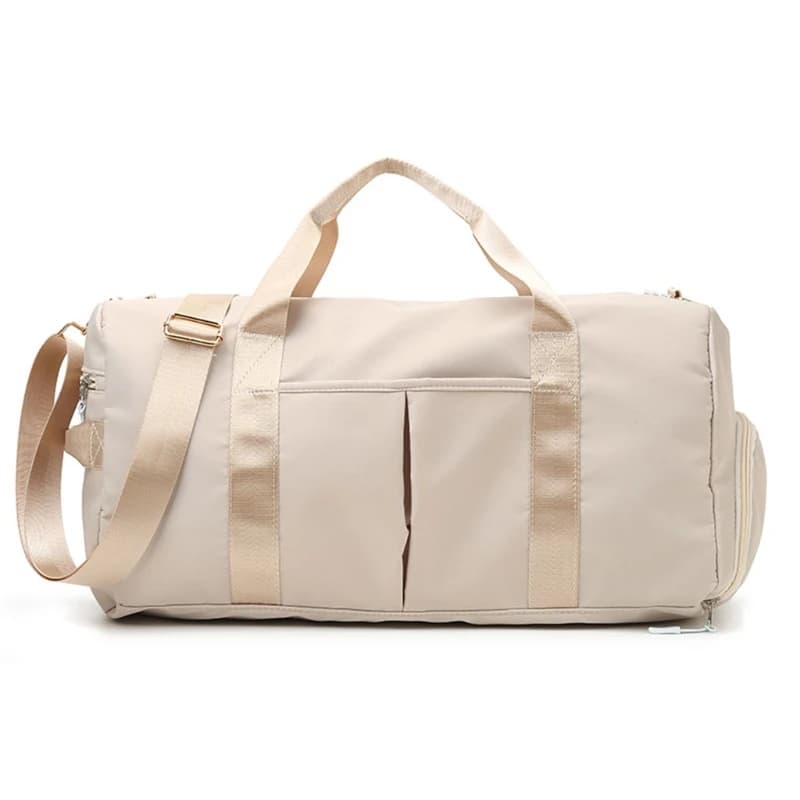 Borsa da palestra per donna con scomparto per scarpe borsa grande da Yoga leggera e resistente