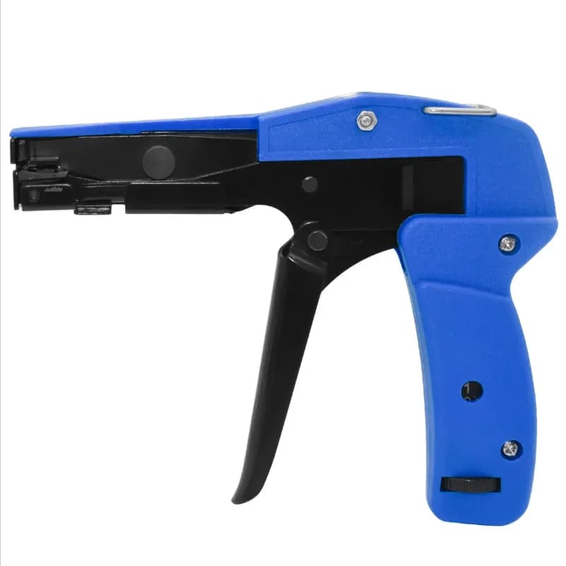 Pistola per Fascette 600A/800A, Strumento per Fissaggio e Taglio di Fascette in Plastica e Nylon, Adatto per Fascette da 2,2-4,8mm di Larghezza