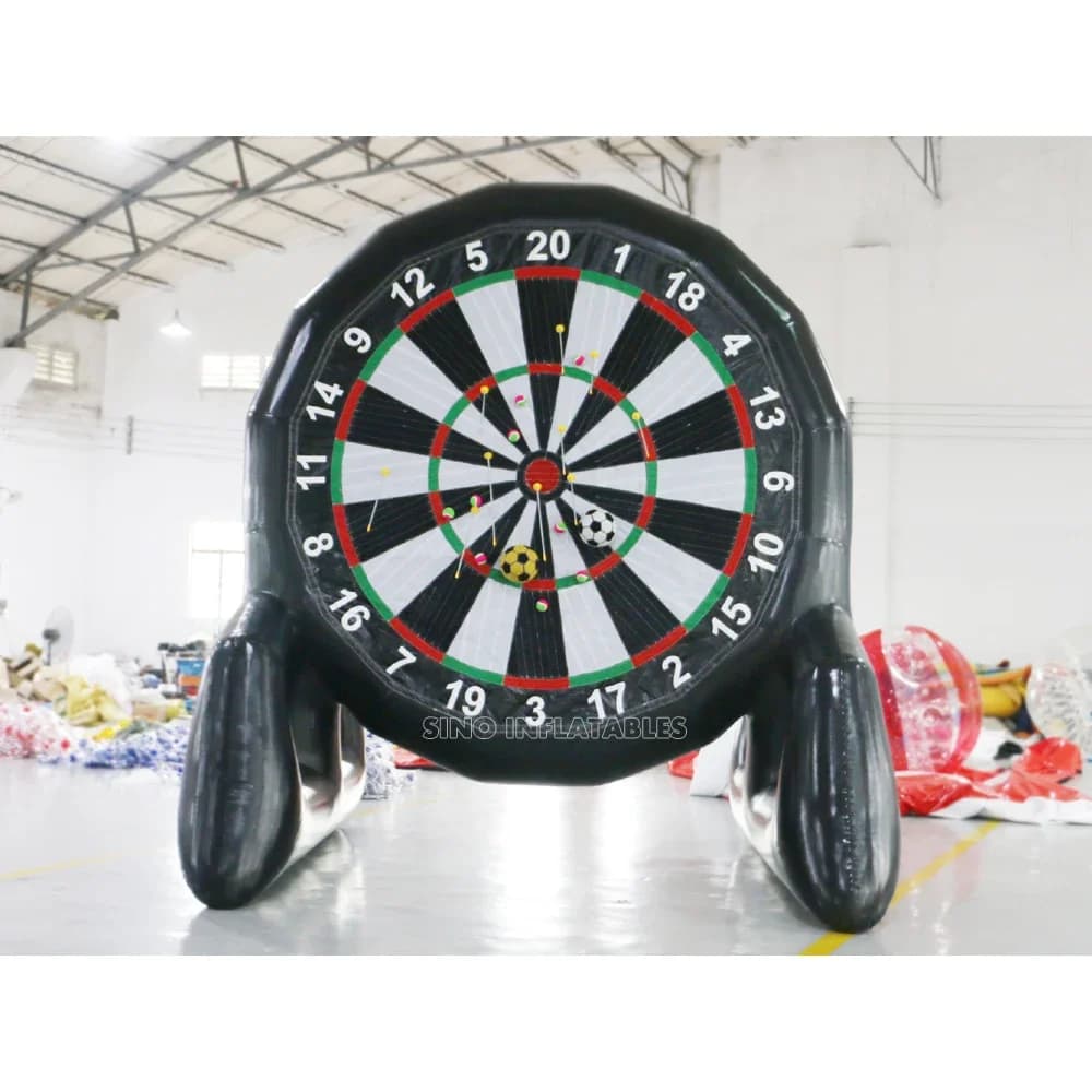 Tabellone Gonfiabile per Golf e Freccette da 4m, Ermetico, con Palline da Golf, Palloni da Calcio e Set da Tiro con l'Arco, dal Produttore Cinese di Gonfiabili