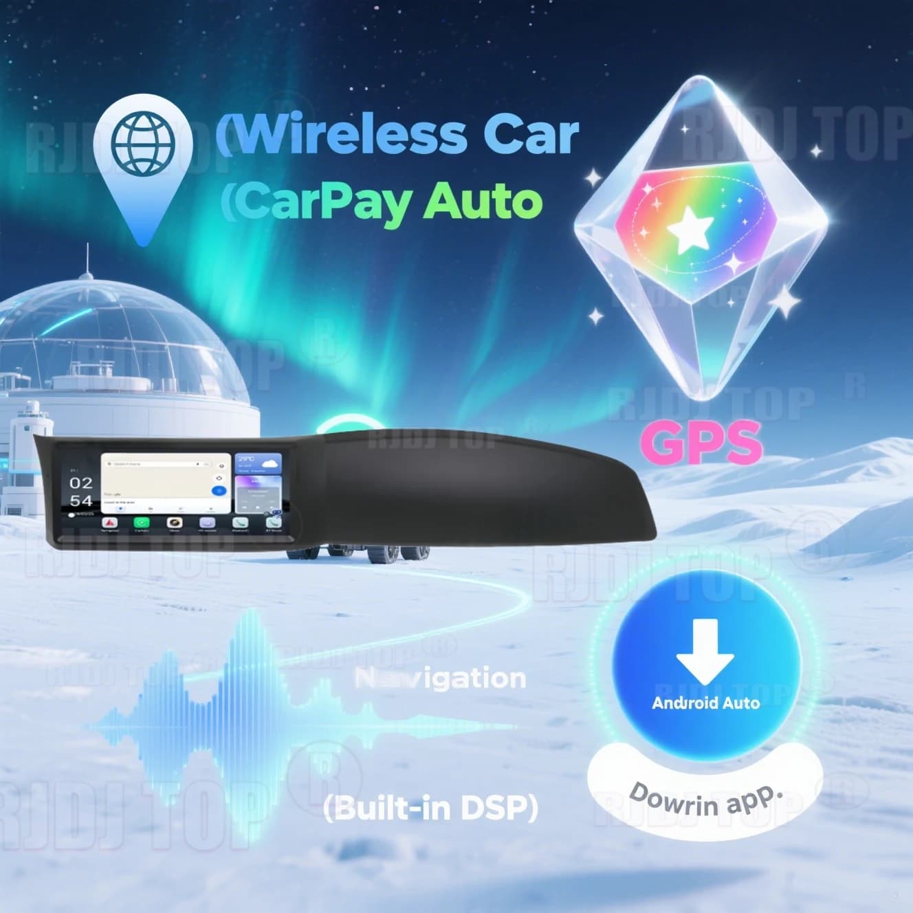 For Subaru BRZ 2012-2019 For Toyota GT86 2012-2019 Android Auto Carplay Multimedia Player Screen Car Radio Navigation Head Unit