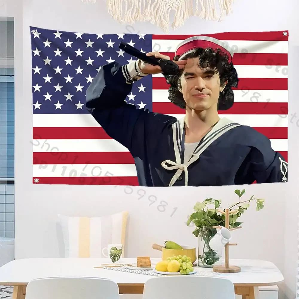 C-Conan G-Gray Flag Tapestry Banner For Bedroom Outdoor Living Room Restaurant Bar Wall Decor Party