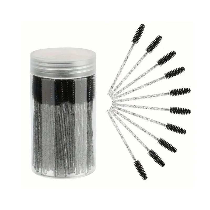50 pcs 100 pcs Extension Eyelash Makeup And Dropping Brush For Eyelash Micro Mascara Cocklet Wholesale