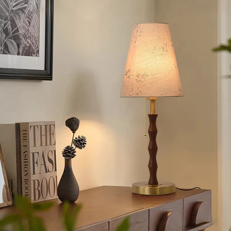 Retro Led Desk Lamps Study Decor Eye-Protecting Table Lamp Bedside Lights for Bedroom Creative Ambiance Light