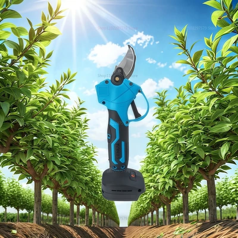 Power Brushless Electric Scissors, Trimmer for Coppers and Bonsai, Portable Garden Tools Compatible with 18V Makita Battery