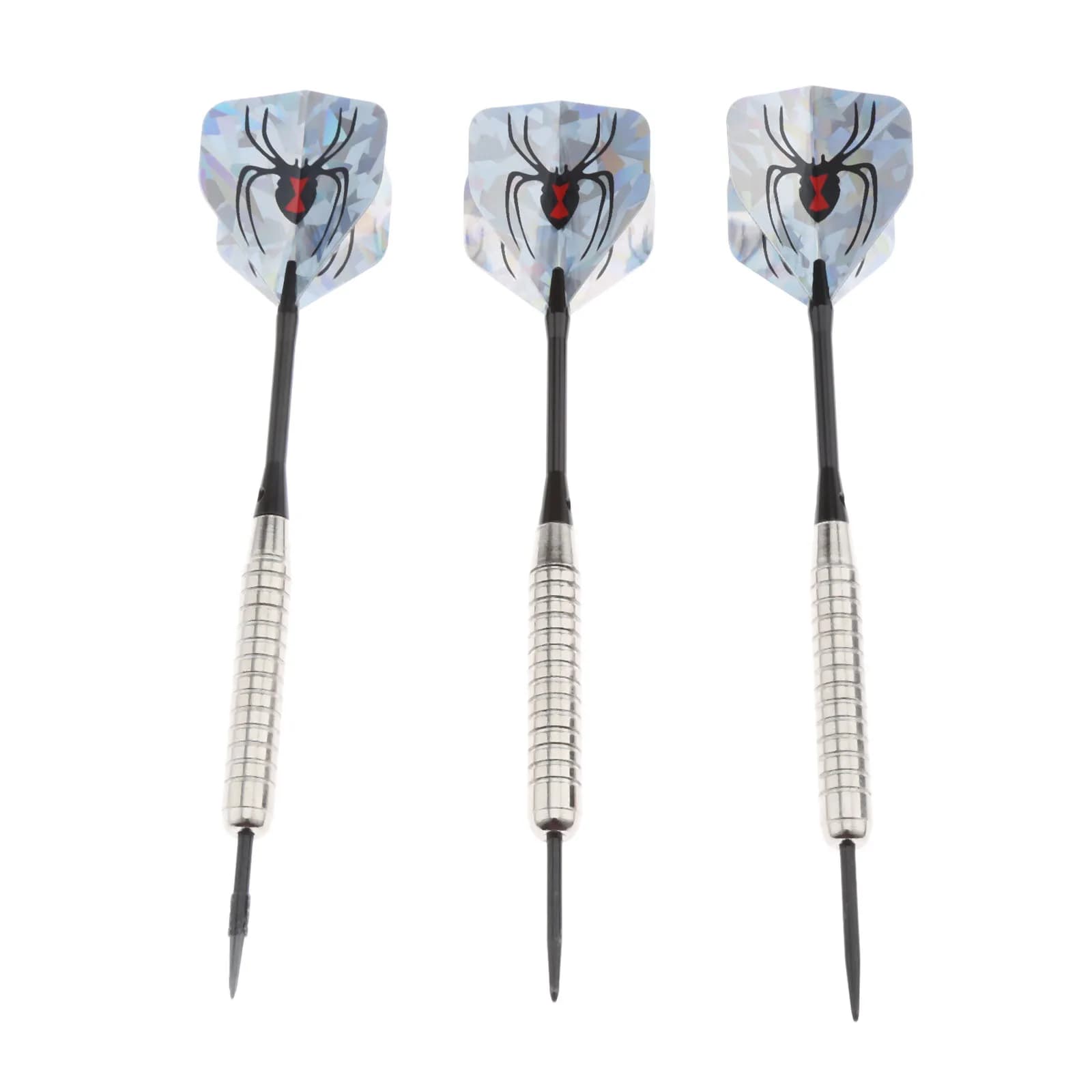 Freccette con punta in acciaio professionale 3 pezzi 22g 160mm con asta per freccette in alluminio e voli di forma Standard piacevole filetto per freccette 2ba