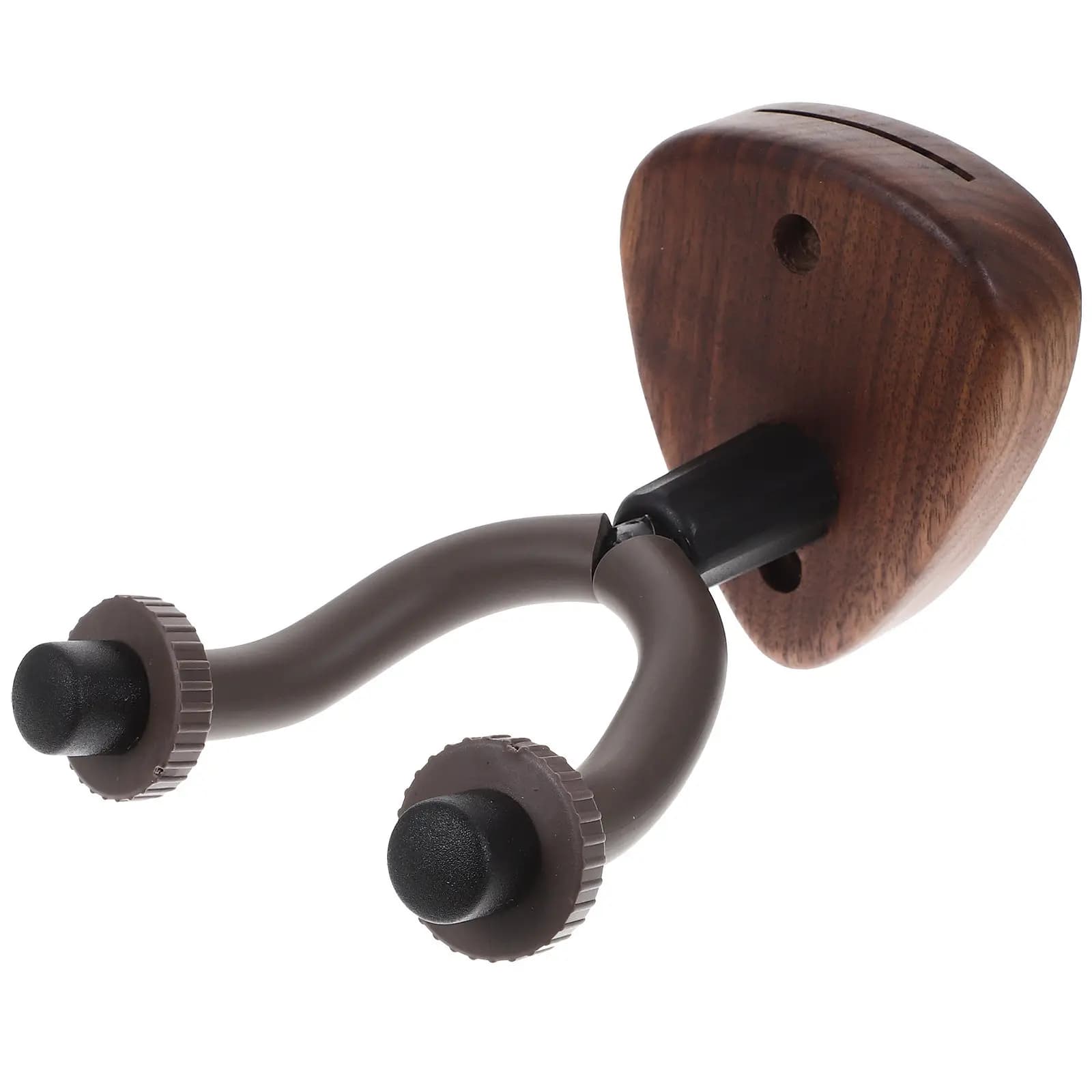 Heavy Duty Guitar Wall Mount Hook for Acoustic Classical Guitar Ukulele Adjustable Angle Sturdy Solid Wood Metal Wall Hanger
