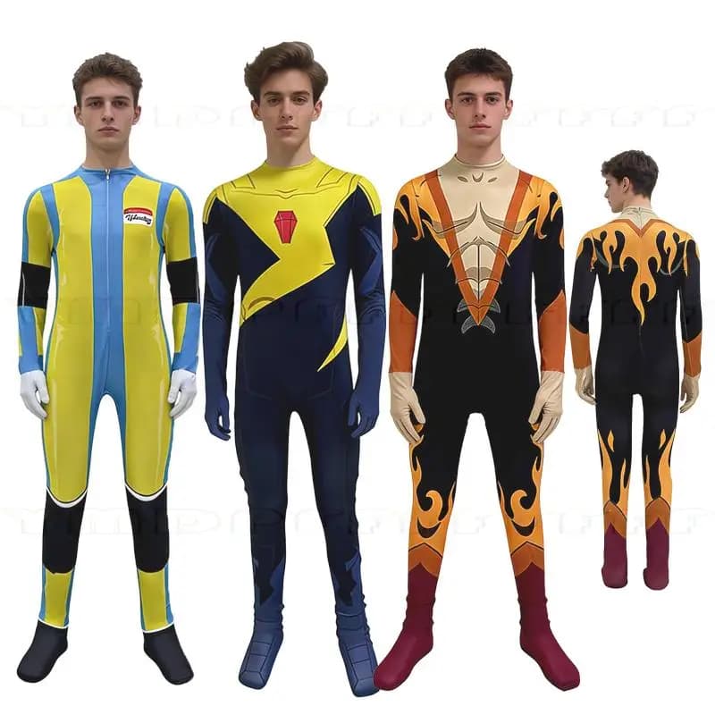 Costume cosplay Hot Spot Game Battle Suit Chess Fire Fire Treasure Water Life, tuta per Halloween, performance teatrale