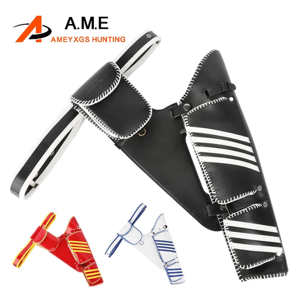 Arrow Quiver Archery Right Hand Hip Arrow Bag Compound Bow Recurve Bow Shooting Target Practice Hunting Arrow Holder