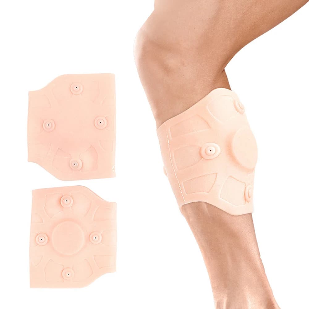 1 Pezzo Fascia Magnetica Terapeutica per Polpaccio e Ginocchio - Sollievo dal Dolore al Gambe - Fascia per Polpaccio per Dolori Muscolari al Polpaccio, Corsa, Sport, Recupero