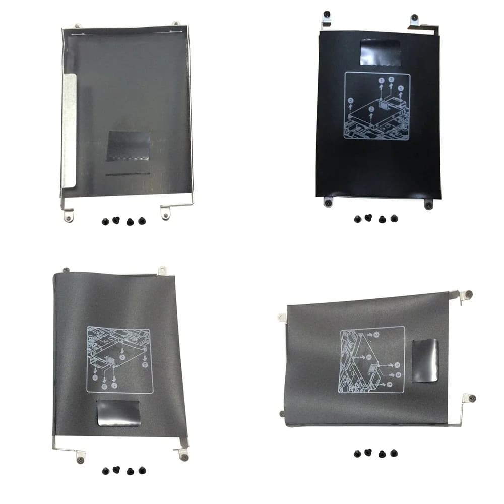 Nuovo supporto per disco rigido con viti per laptop HP 2170P, adattatore di montaggio HDD per SSD/HDD SATA da 2,5 pollici