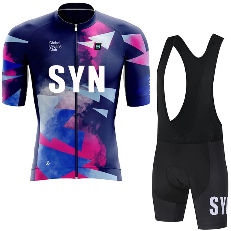Men's Bike Clothing SYN, Road Summer Cycling Knit, Breathable Bike Set, Cycling Clothing MTB, Cycling Knit
