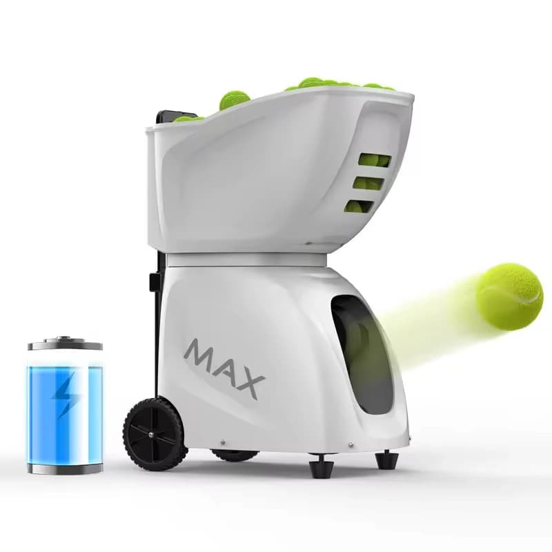 Pusun PT-MAX Automatic Tennis Ball Machine Padel Tennis Launcher Training Equipment for Players