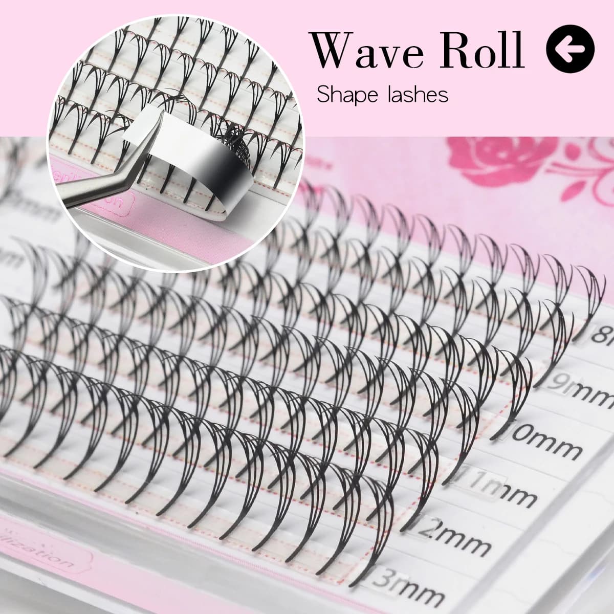 Lashonly Comic Fairy Mink Eyelash Extensions Premade Fans Soft Plume Anime Effect Fluttering Eyelashes for Beautiful Eyes