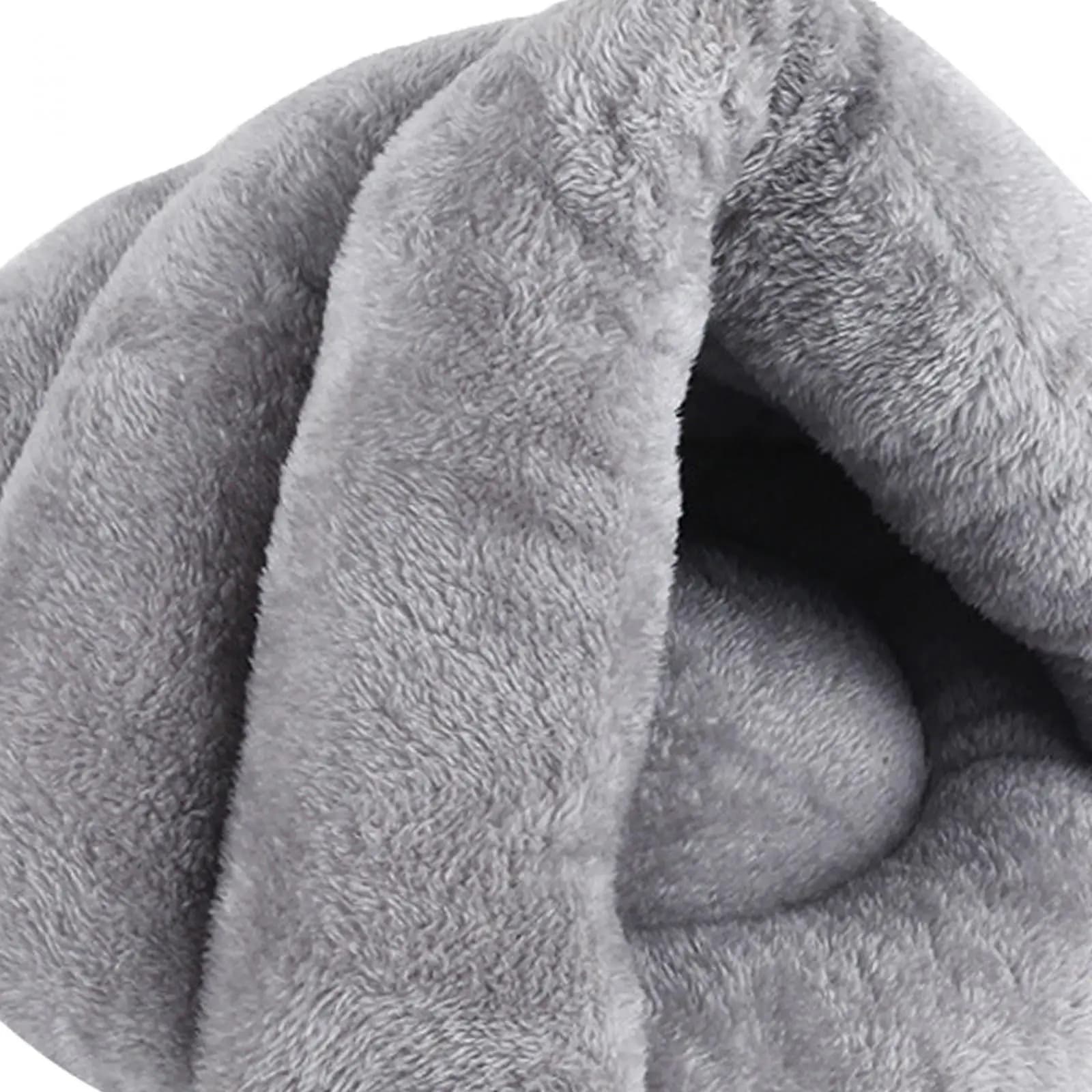 Slipper Shaped Dog Bed Pet Bed Cat Sleeping Bed Summer Breathable Winter Warm Nest Warm Cushion for Indoor Cats Rabbits Kitten