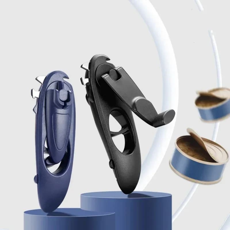 Apriscatole Multifunzione Qualità Apribottiglie Barattoli Lattine Apriscatole per birra 8 in 1 Utensili da cucina Accessori da cucina Gadget