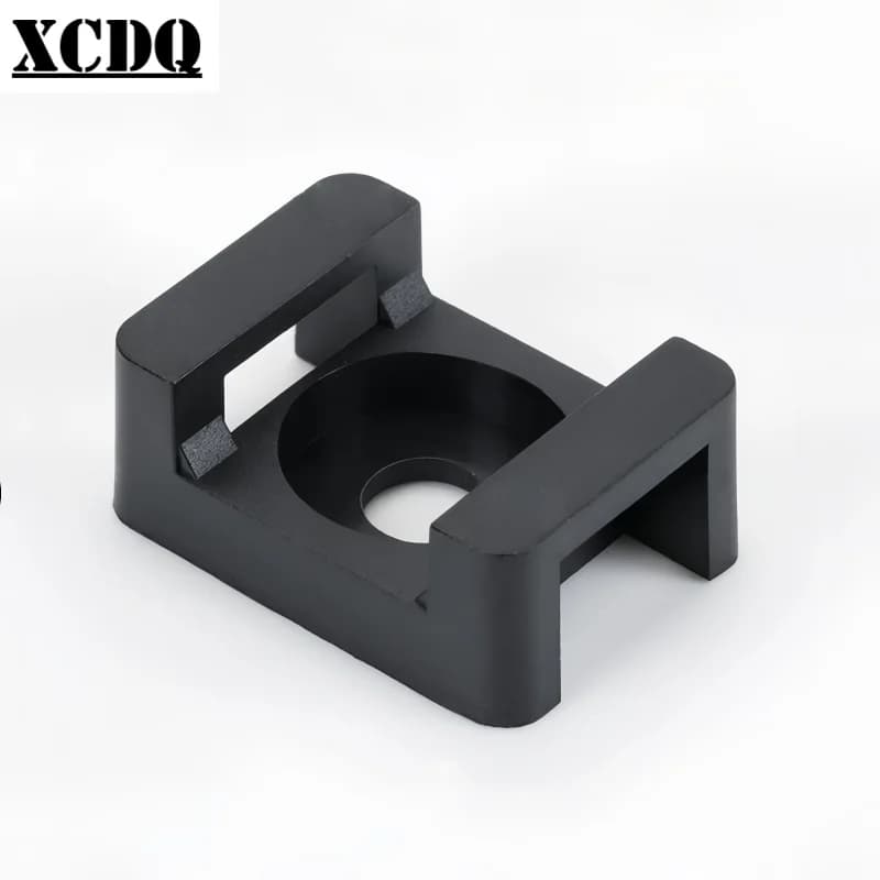 50 pz 100 pz Serie HC PC Bordo Vite Fissa Fascette In Plastica Supporto di Fissaggio del Sedile Wire Manager Fascette Montaggio per la casa