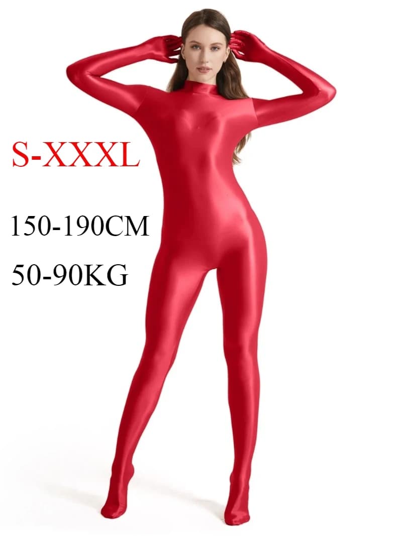 Women's Long Sleeved Gloves Red Ribbed Elastic Dress Bodycon PlusSize Slim Body Costumes Cosplay