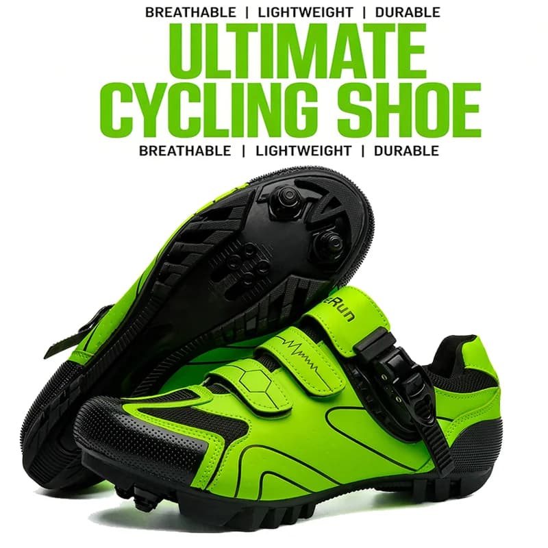 Scarpe da Ciclismo MTB per Mountain Bike e Bici da Strada, Traspiranti, Antiscivolo, Resistenti all'Usura, Attrezzatura per Ciclismo Outdoor e Competizioni