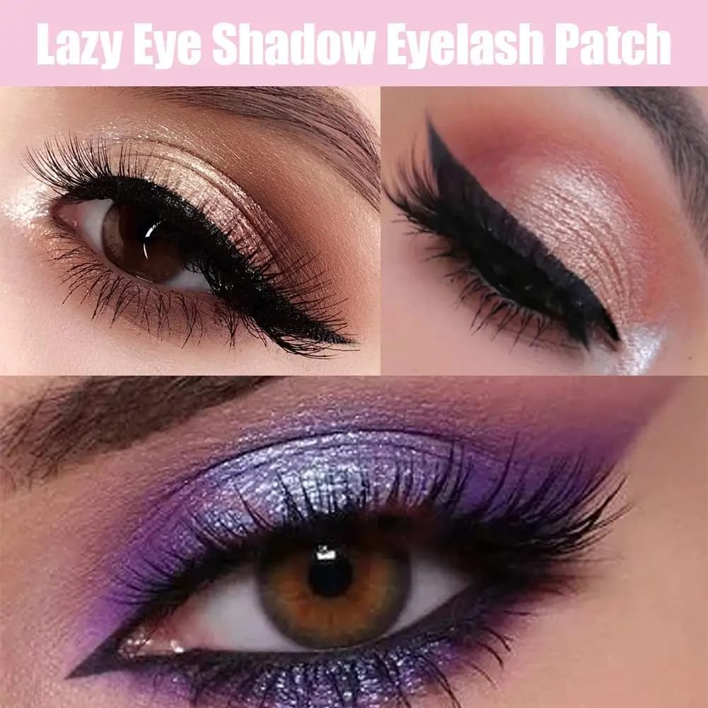 NEW Adjustable Eyelash Stickers, Quick Eye Makeup, Umbrella and Eyelash Combination, Reusable Fin Eyelashes for Beginners Hot We I0J2