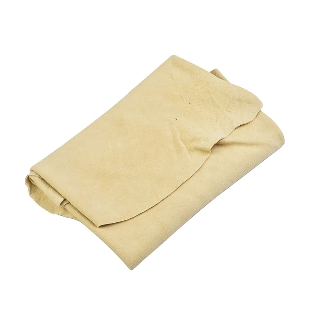 70*40 cm Panno per la pulizia dell'auto Asciugamano per lavaggio auto Pelle di camoscio naturale Assorbente per l'acqua Asciugamano ad asciugatura rapida Straccio Strumenti di manutenzione