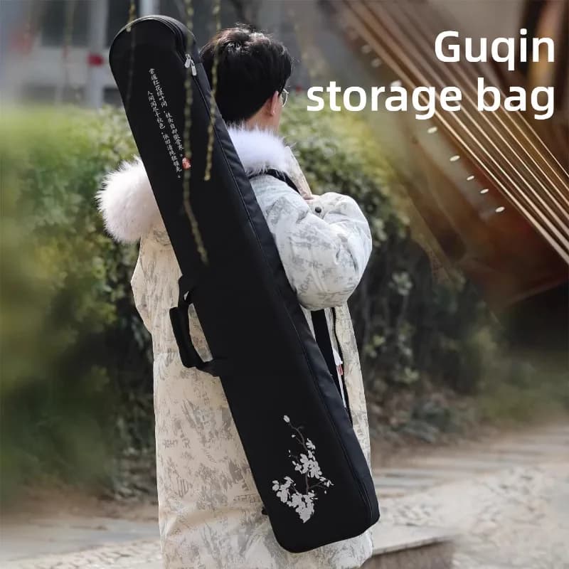 Oxford Cloth Guqin Storage Bag Waterproof Shockproof Shoulders Portable Guqin Bag High-quality Musical Instrument Accessories