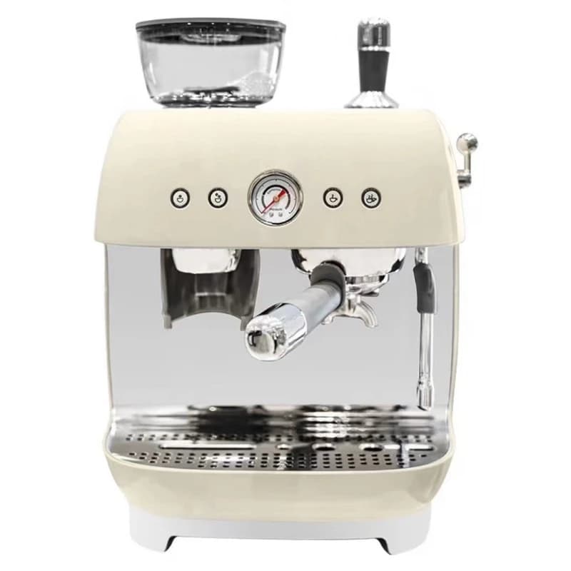Coffee machine, espresso bean grinder, semi-automatic milk coffee maker