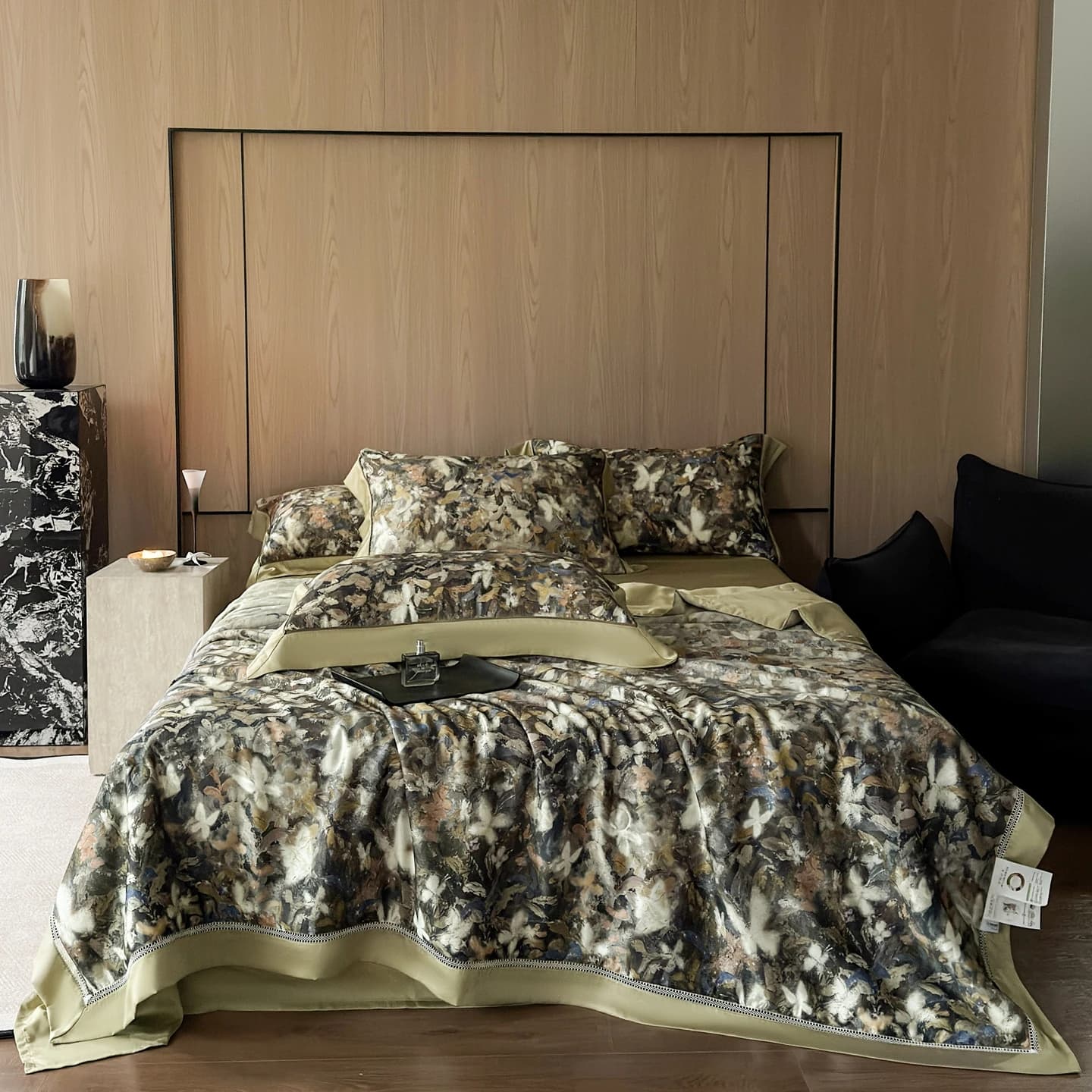 Trapuntino Estivo Rinfrescante Queen Size 220x240cm in Lyocell Leggero, Morbido e Traspirante - 1 Pezzo