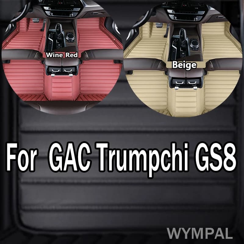 Luxury Car Mats for GAC Trumpchi GS8 Seven Seat 2020 2021 Automobile Carpet Cover Interior Accessories