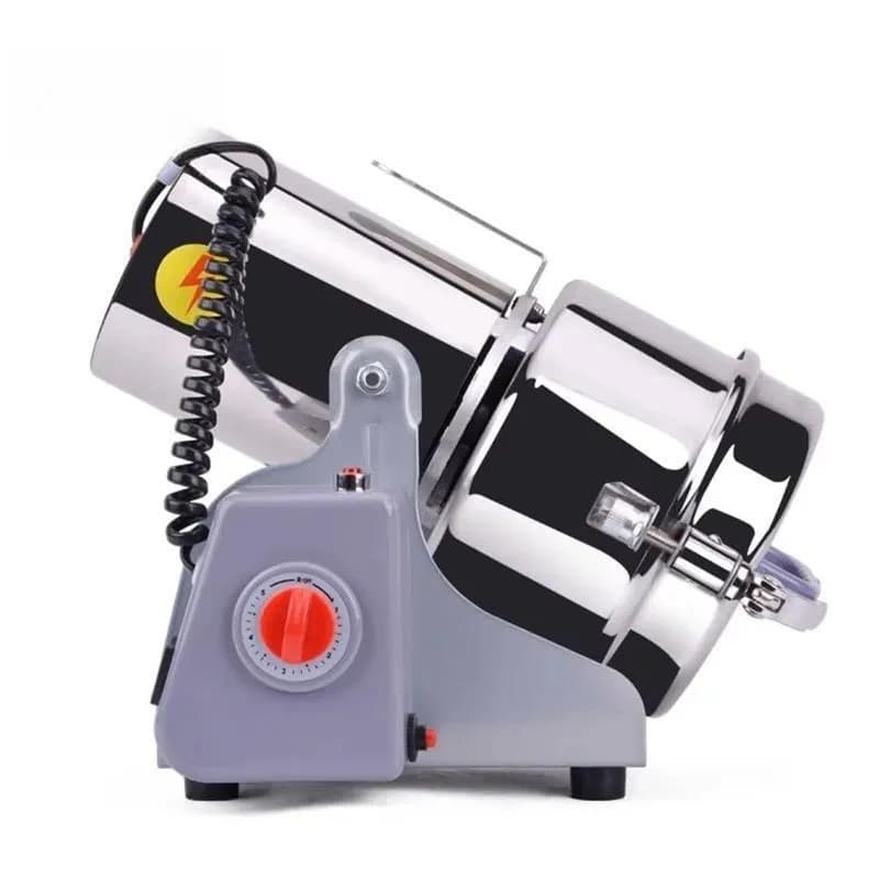 Commercial Electric Spice Grinder Stainless Steel Grain Mill Dry Powder Machine for Herbs Seeds Coffee Beans