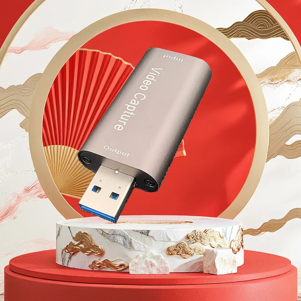 4K 1080P HDMI-Compatibile USB 2.0 USB 3.0 Scheda di acquisizione video Scatola di registrazione di giochi per Youtube OBS Trasmissione in streaming live Computer