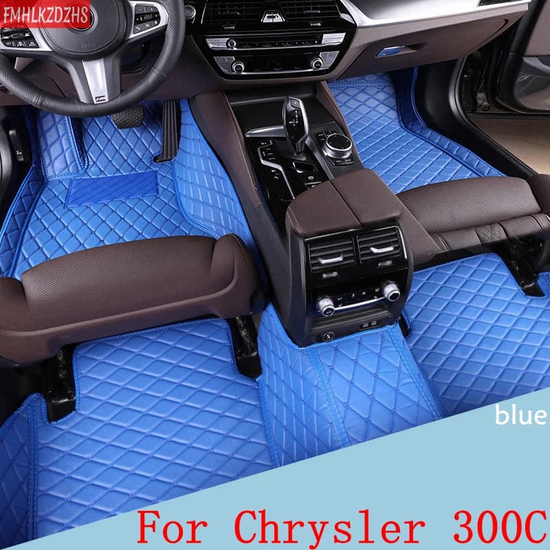FMHLKZDZHS Tappetini per auto personalizzati per Chrysler 300C 300 2005-2023 Tappeti per auto Accessori per auto